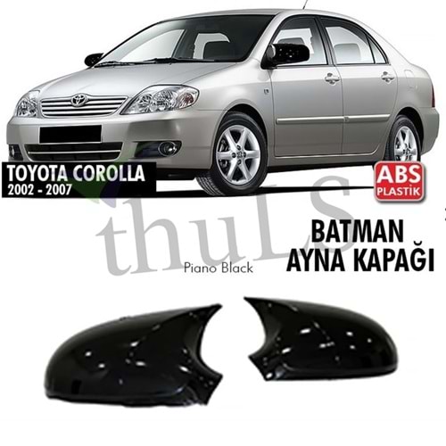TOYOTA COROLLA 2002-2006 SİNYALSİZ BATMAN AYNA KAPAĞI
