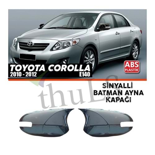 TOYOTA COROLLA 2010-2012 SİNYALLİ BATMAN AYNA KAPAĞI