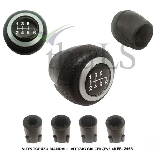 VİTES TOPUZU MAN.-74 6R SAĞ ALT GRİ ÇERÇEVE