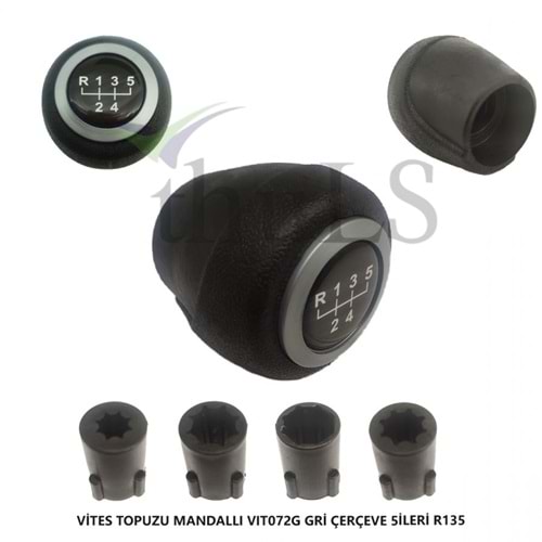 VİTES TOPUZU MAN.-72 5R SOL ÖN GRİ ÇERÇEVE