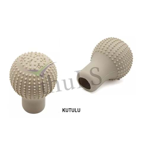 VİTES TOPUZU SİLİKON YUVARLAK BEJ