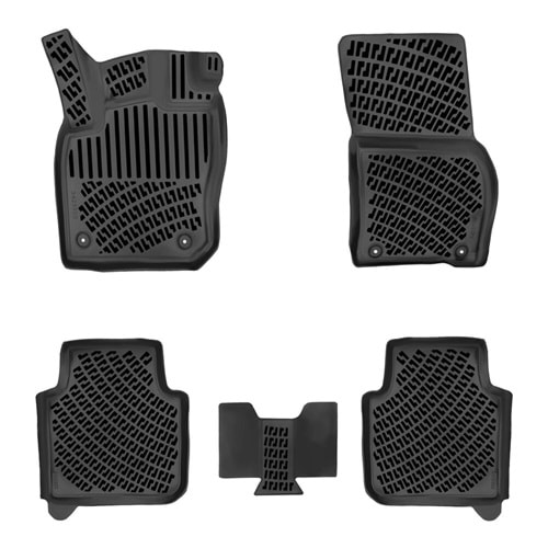 VW TAYRON 2024- 3D PASPAS SİYAH