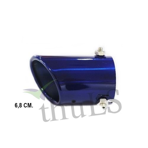 EGZOZ UCU -528 PASLANMAZ MAVİ 6,8 CM.