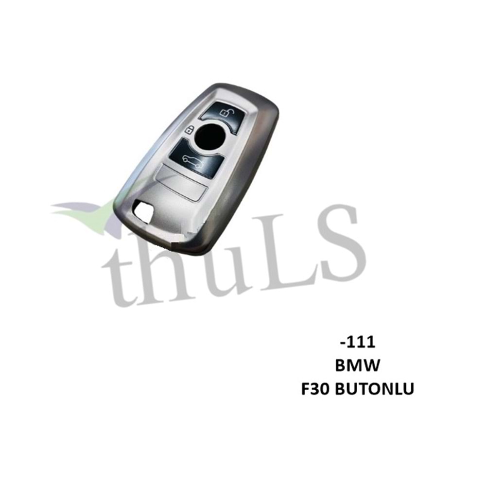GRİ ANAHTAR KILIFI KUTULU PNT-111 (BMW F30 BUTONLU)