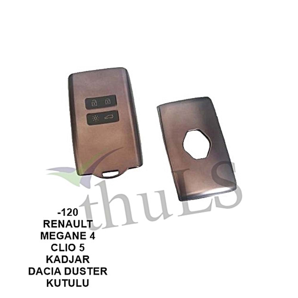 BRONZ ANAHTAR KILIFI KUTULU -120 RENAULT MEGANE 4,CLIO5,KADJAR,DACIA DUSTER