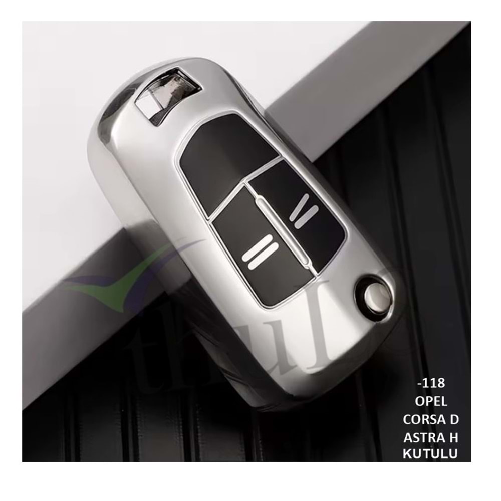 GRİ ANAHTAR KILIFI KUTULU PNT-118 (OPEL CORSA D/ASTRA H)