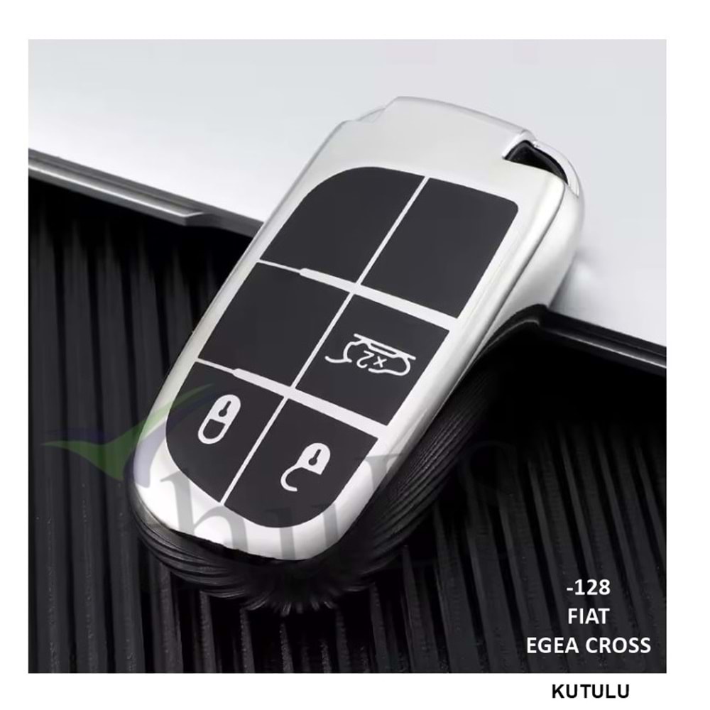 GRİ ANAHTAR KILIFI KUTULU PNT-128 (FIAT EGEA CROSS)