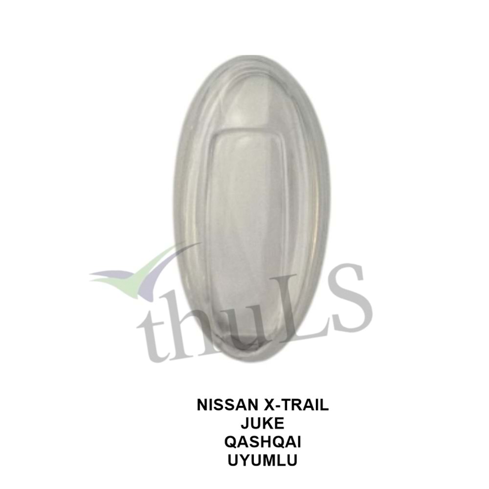 ŞEFFAF ANAHTAR KILIFI 82-18 NISSAN JUKE-QASHQAI-XTRAIL UYUMLU