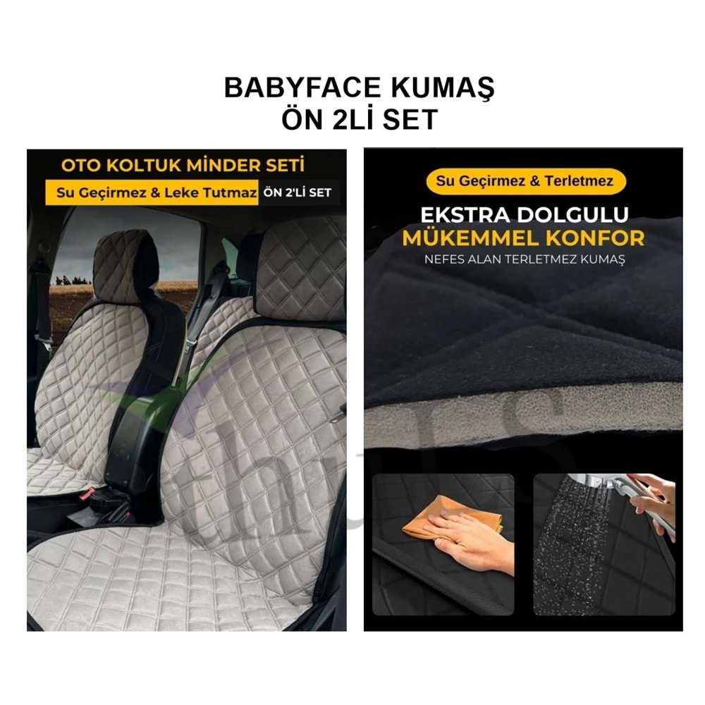 THULS MİNDER BABYFACE ÖN 2Lİ SET GRİ