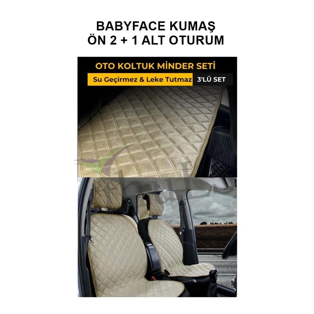 THULS MİNDER BABYFACE 2+1 SET BEJ
