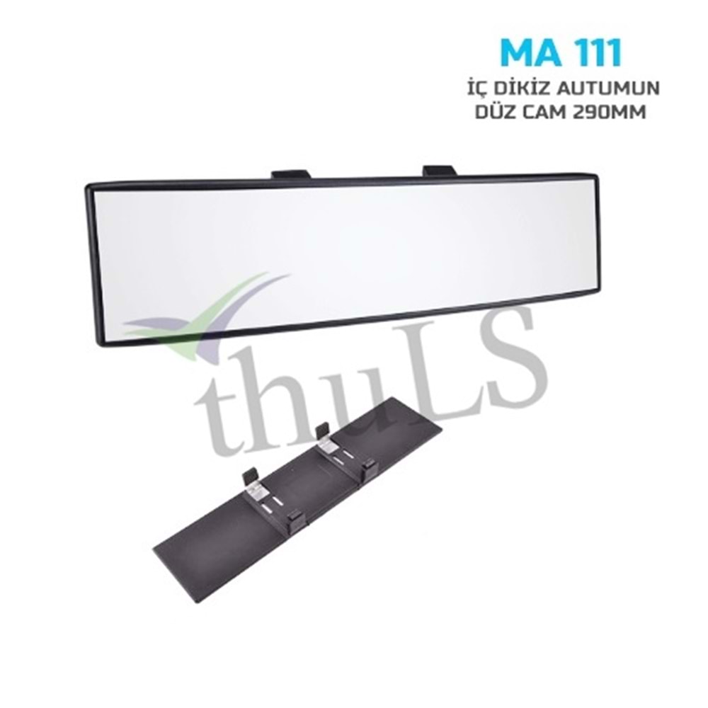 İÇ DİKİZ AYNA MA111 DÜZ CAM 290 MM