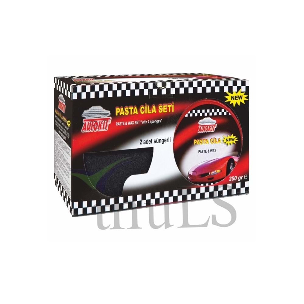 AUTOKIT PASTA CİLA SET 2 SÜNGERLİ