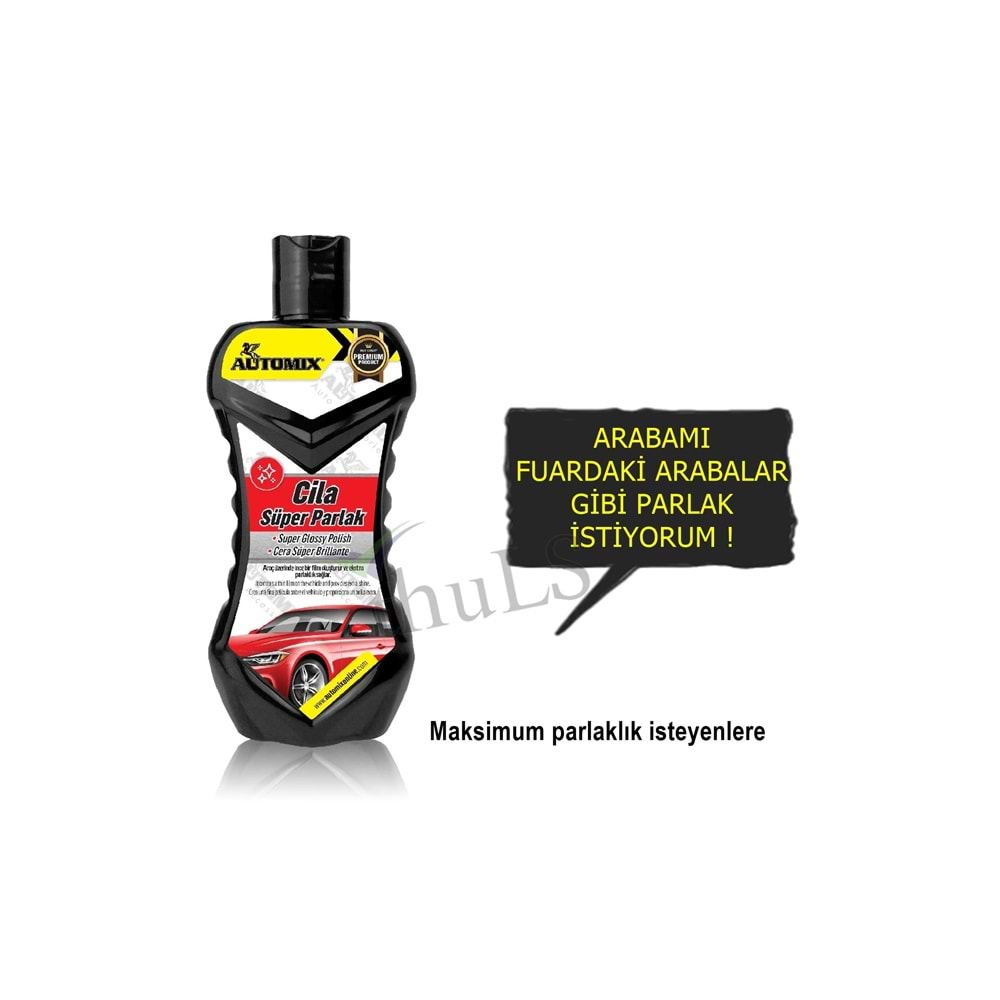 AUTOMIX PREMIUM SUPER PARLAK CİLA 200 ML.