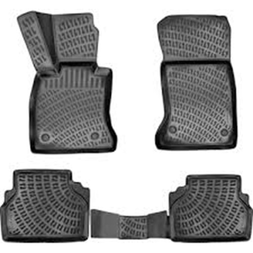 BMW 7 SERİSİ F01/F02 2008-2015 3D PASPAS SİYAH