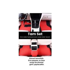 BMW X1 G45 (2022 2025) EVA İÇ PASPAS TAKIMI (METAL TOPUKLUK DAHİL)