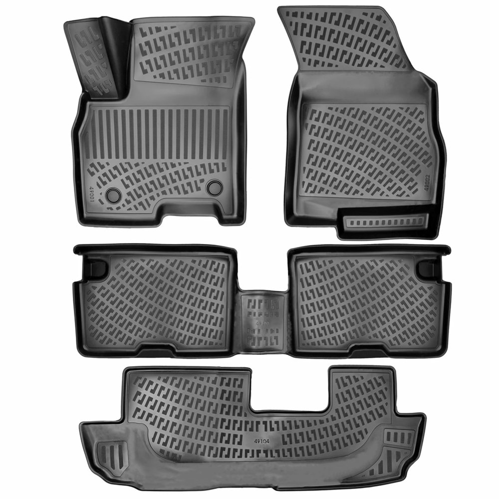 CHERY TIGGO 8 2020- LUXURY KOMP. SET 3D PASPAS SİYAH