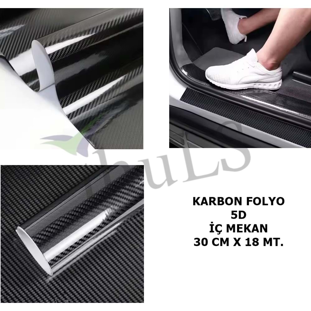 5D KARBON İÇ MEKAN 30 CMX18 MT.