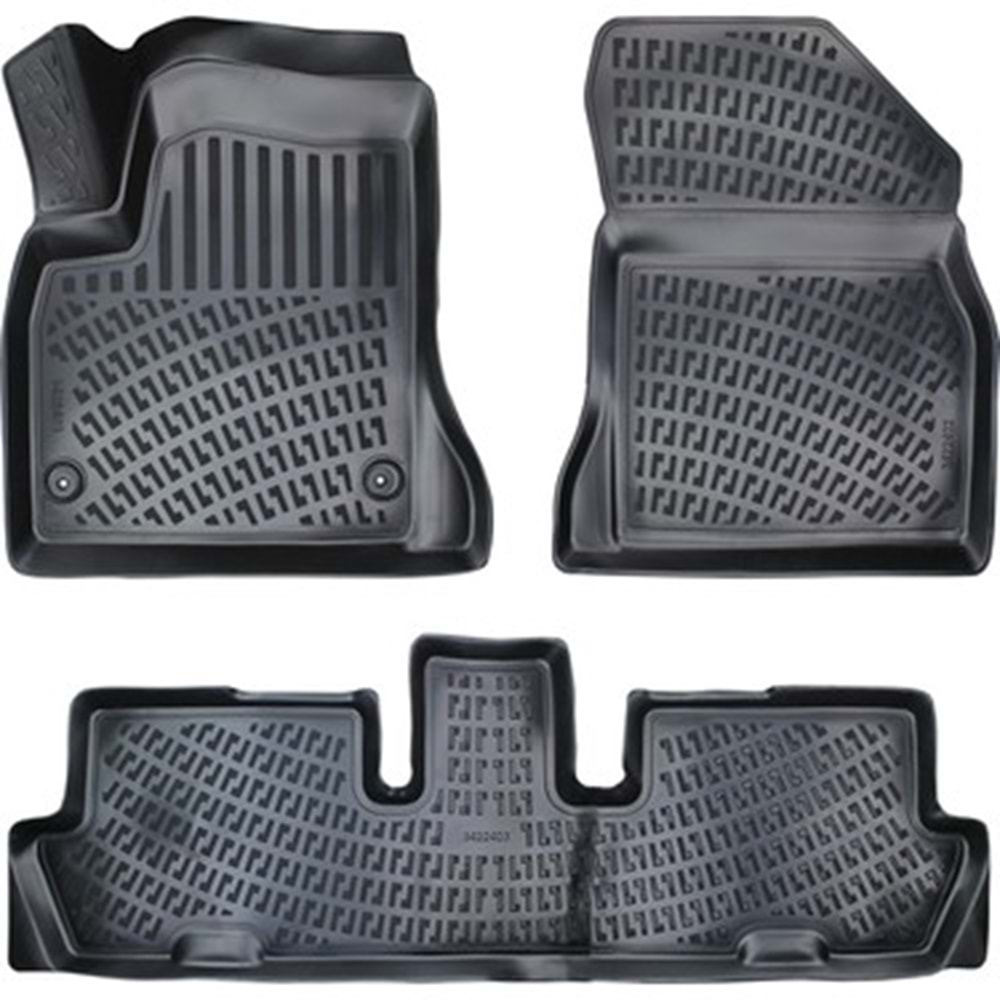 CITROEN C4 G.PICASSO 2006-2013 3D PASPAS SİYAH