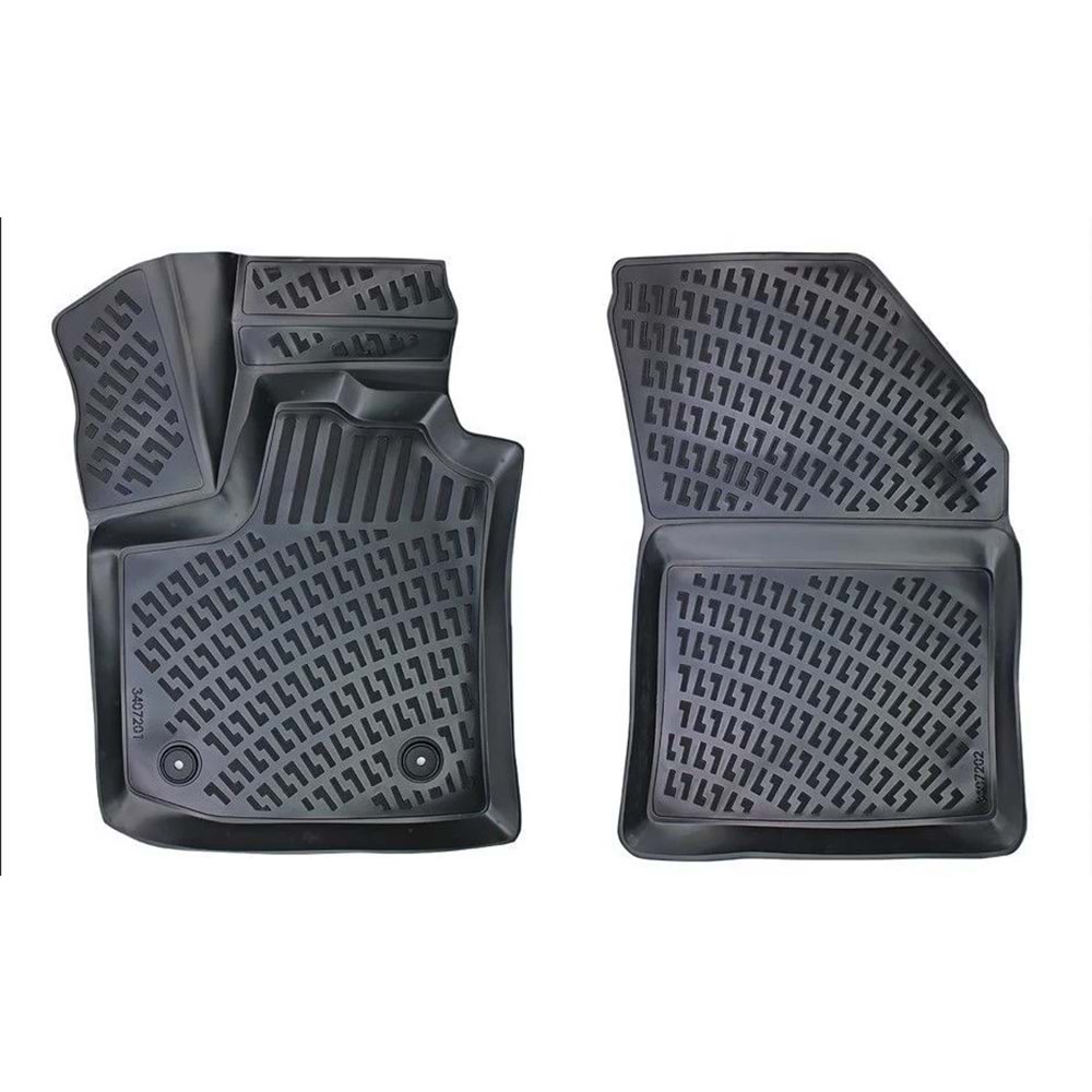 DACIA DOKKER 2012- 3D PASPAS PANELVAN SİYAH