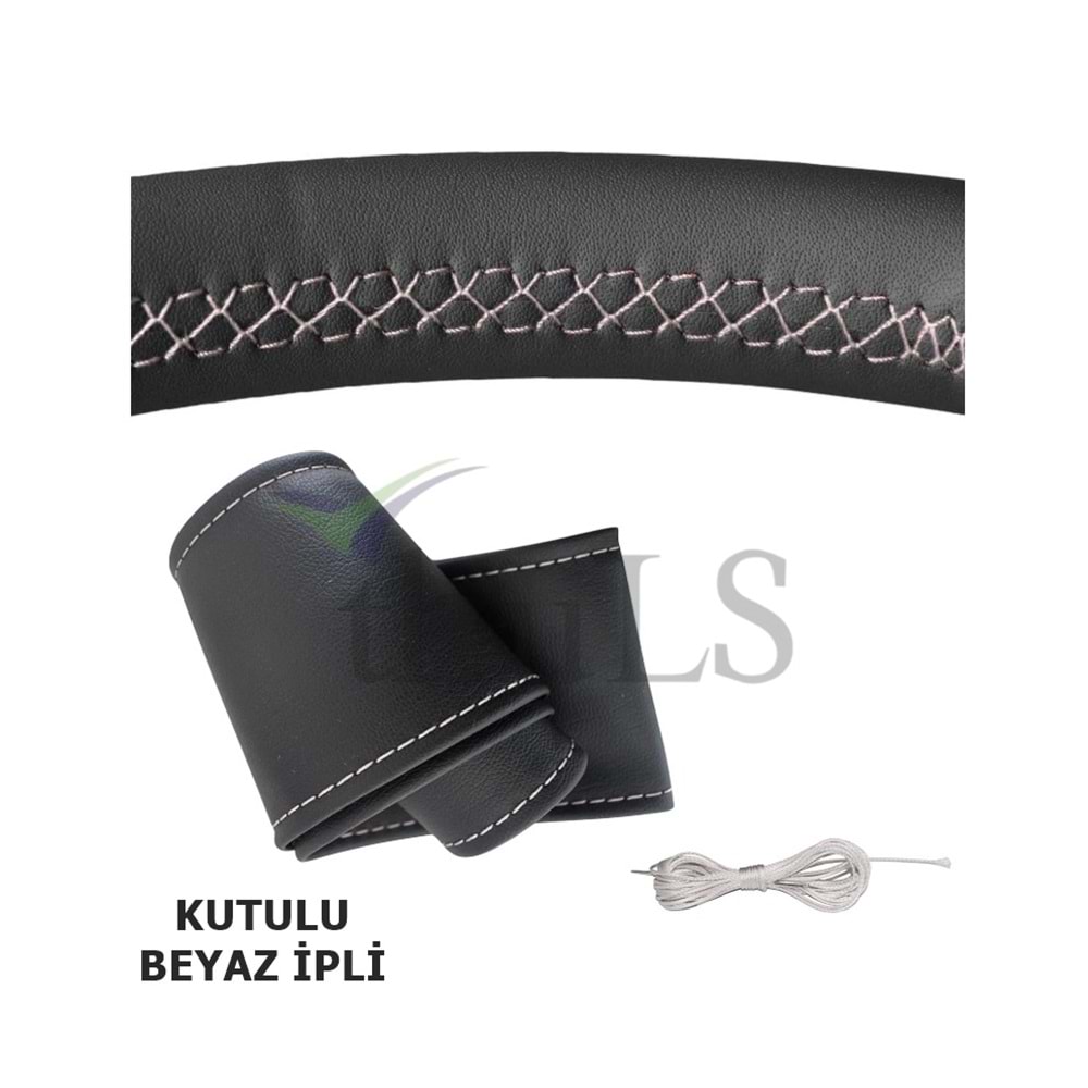 DİKME D.KILIFI PEDSİZ -203 DÜZ SİYAH BEYAZ İPLİ