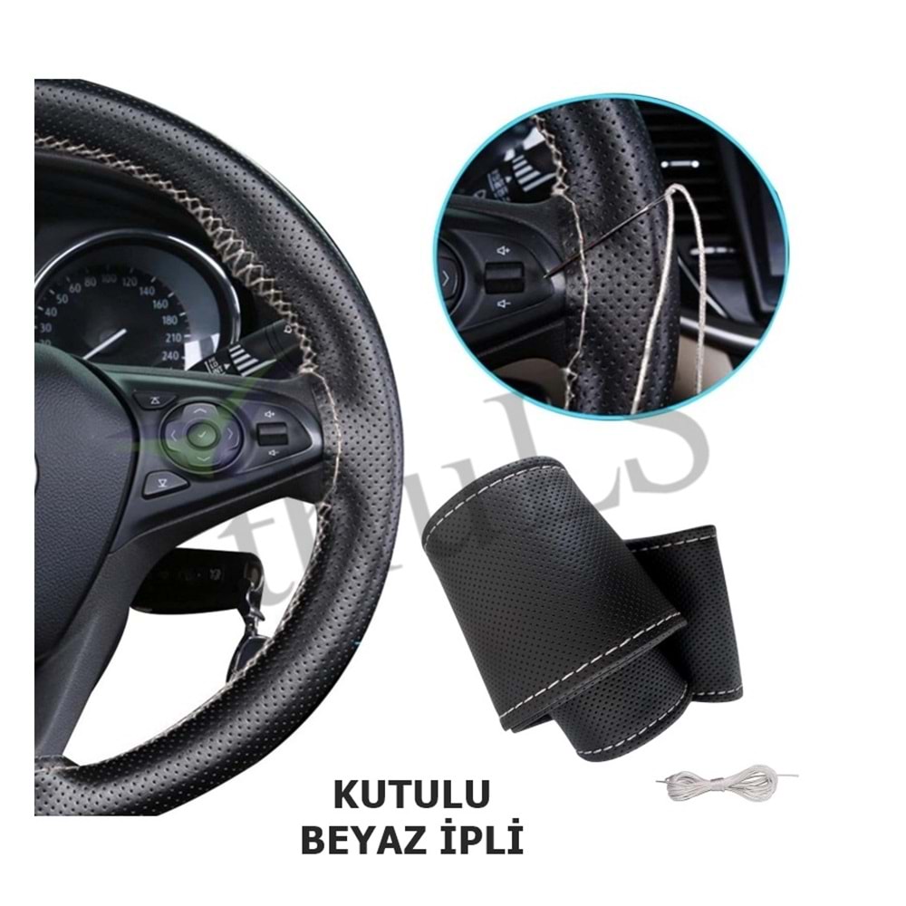 DİKME D.KILIFI PEDSİZ -202 DELİKLİ SİYAH BEYAZ İPLİ