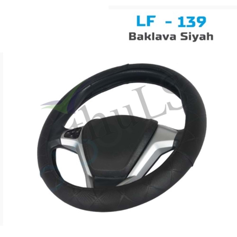 DİREKSİYON KILIFI GEÇME LF-139 BAKLAVA SİYAH