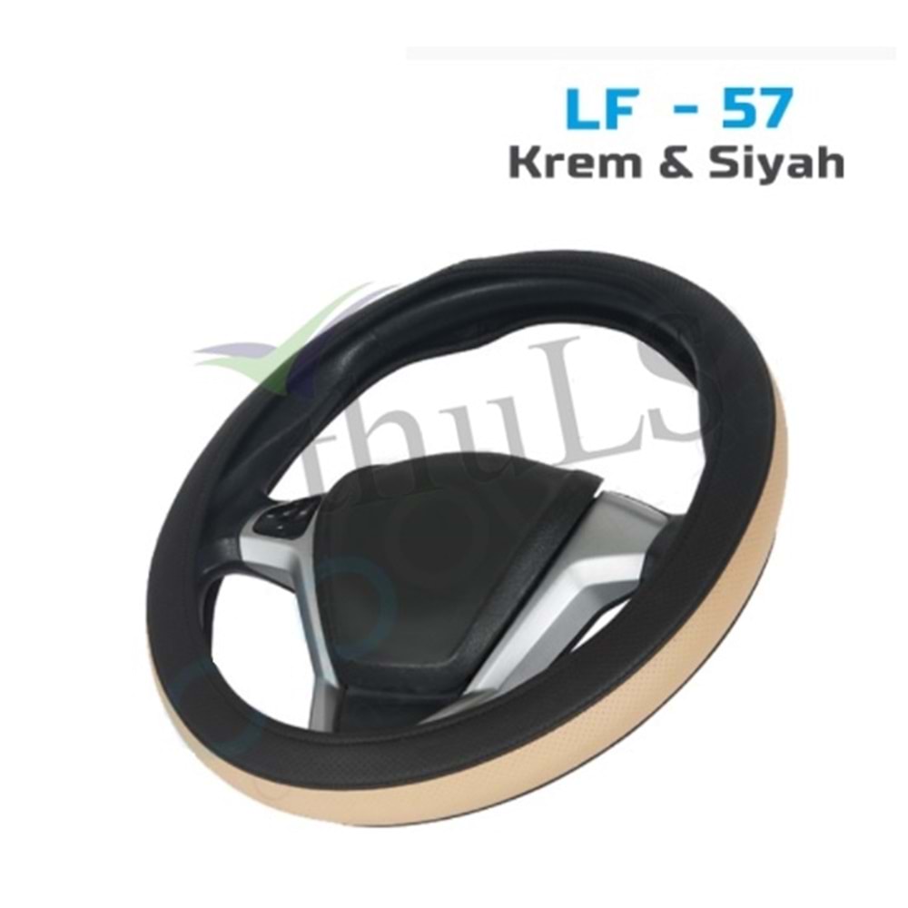 DİREKSİYON KILIFI GEÇME LF-57 KREM SİYAH