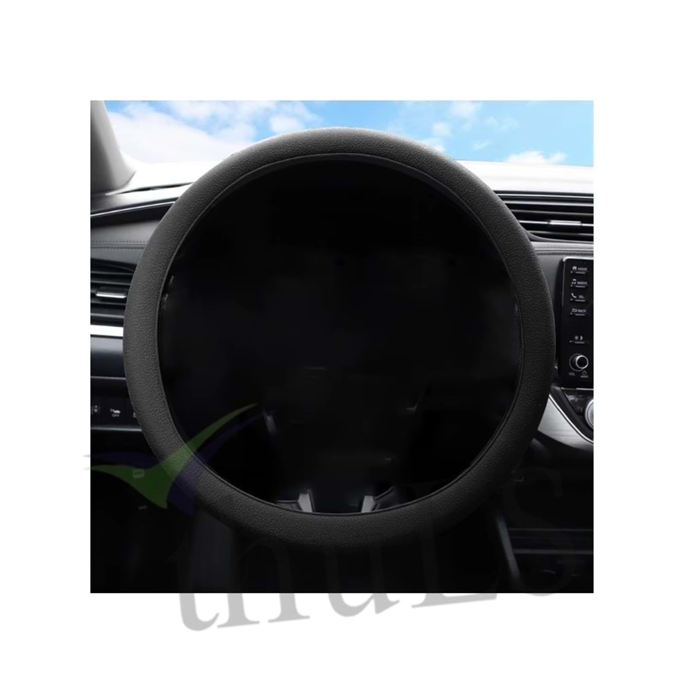 SERT SİLİKON GEÇME DİREKSİYON KILIFI SİYAH