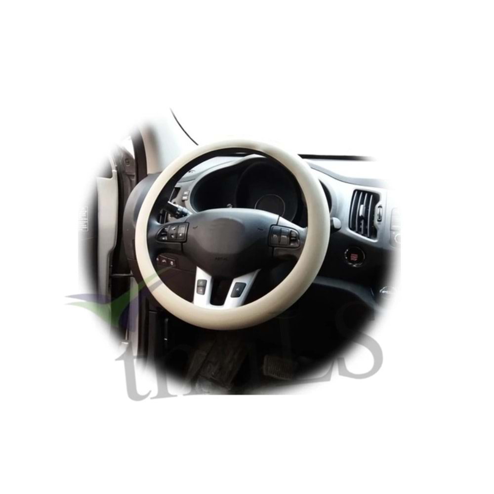 SERT SİLİKON GEÇME DİREKSİYON KILIFI BEJ