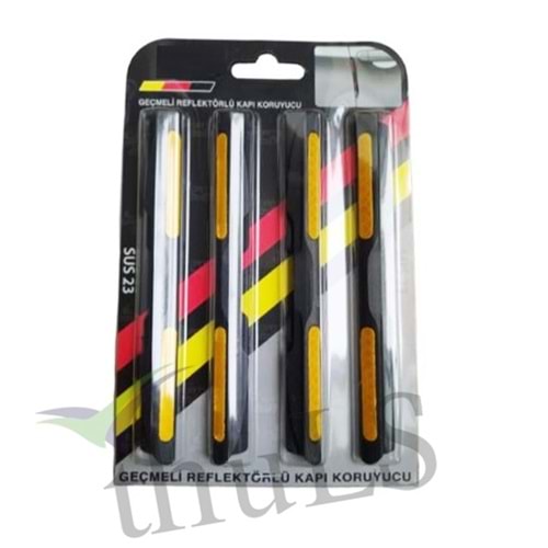 GEÇMELİ REFLEKTÖRLÜ KAPI KORUYUCU SARI