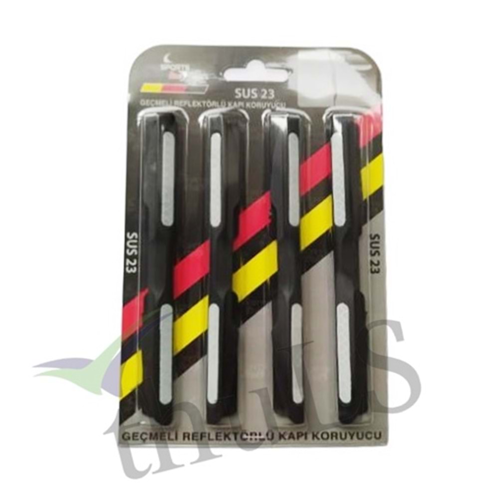 GEÇMELİ REFLEKTÖRLÜ KAPI KORUYUCU BEYAZ