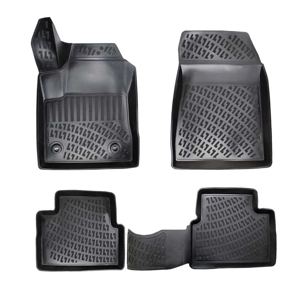 FIAT STILO 2001-2007 3D PASPAS SİYAH