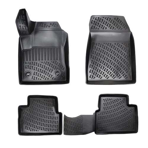 FIAT STILO 2001-2007 3D PASPAS SİYAH