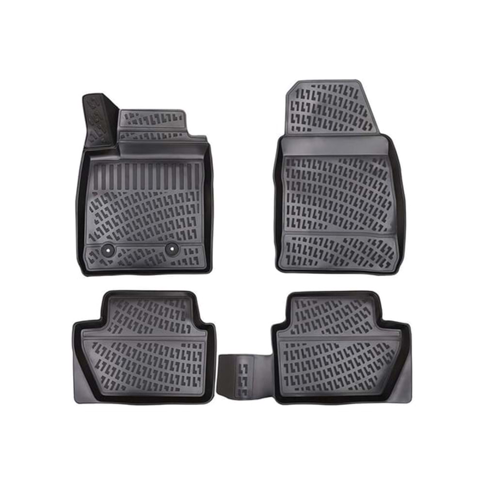 FIAT DOBLO 2001-2009 3D PASPAS SİYAH