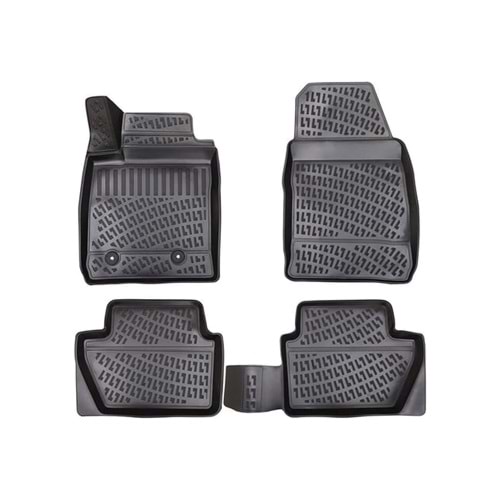 FIAT DOBLO 2001-2009 3D PASPAS SİYAH