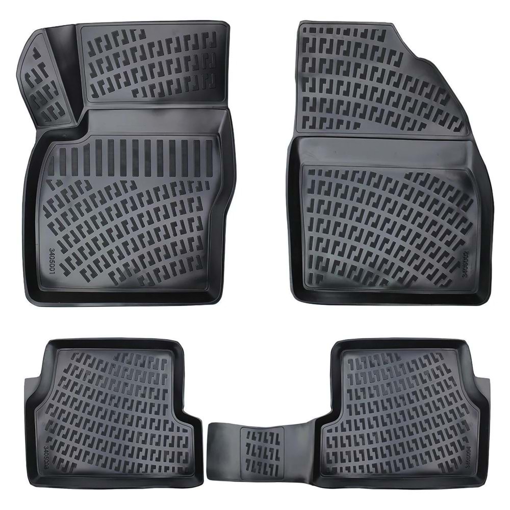 FORD FOCUS I 1998-2005 3D PASPAS SİYAH