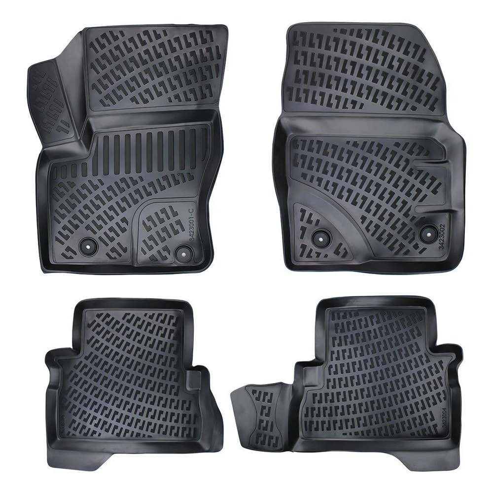 FORD KUGA 2008-2012 3D PASPAS SİYAH