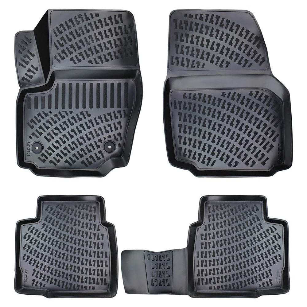 FORD MONDEO 2007-2014 3D PASPAS SİYAH