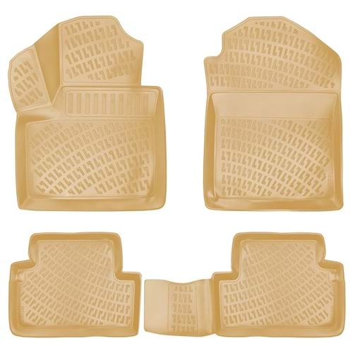 FORD CONNECT 2003-2013 3D PASPAS BEJ