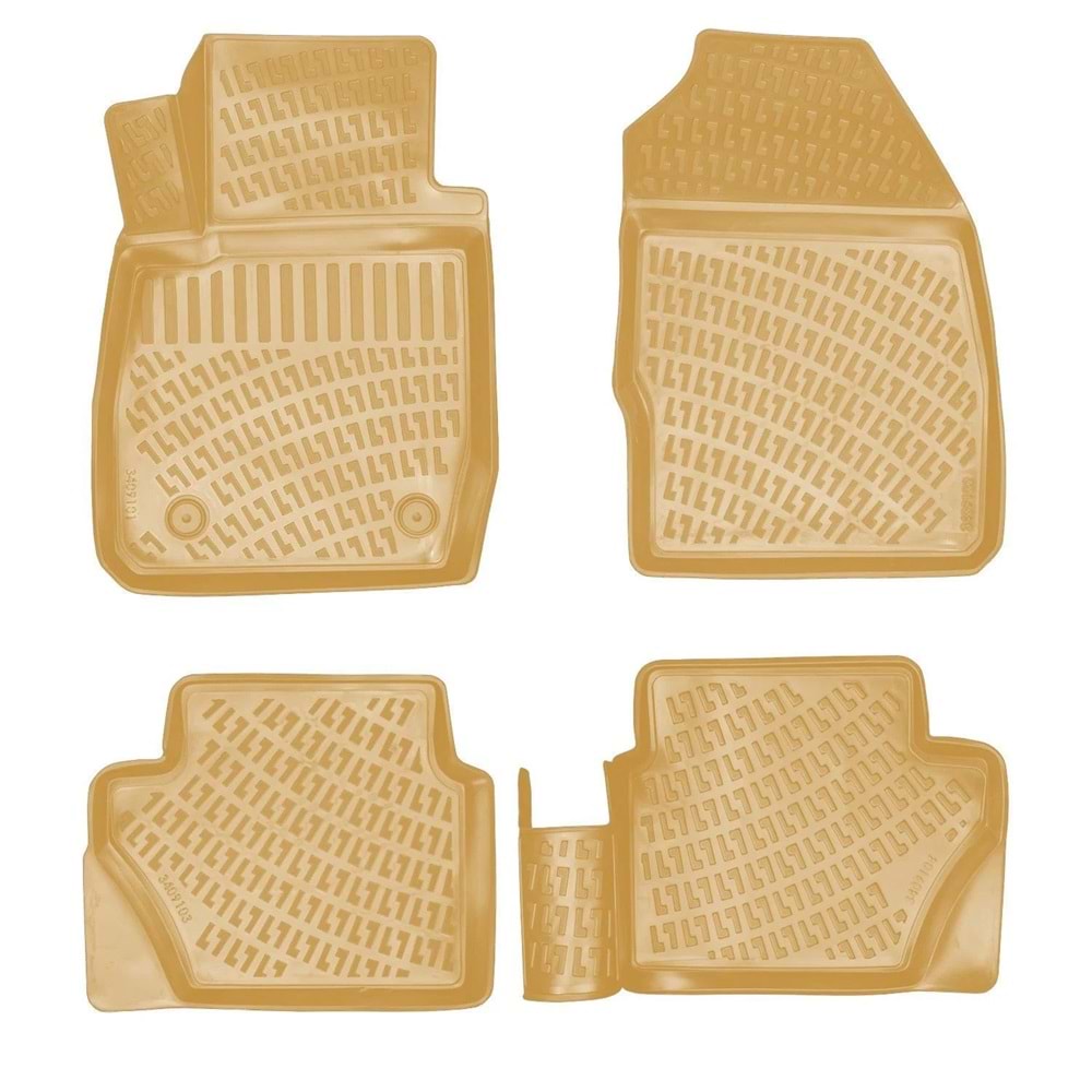 FORD FIESTA 2013- 3D PASPAS BEJ