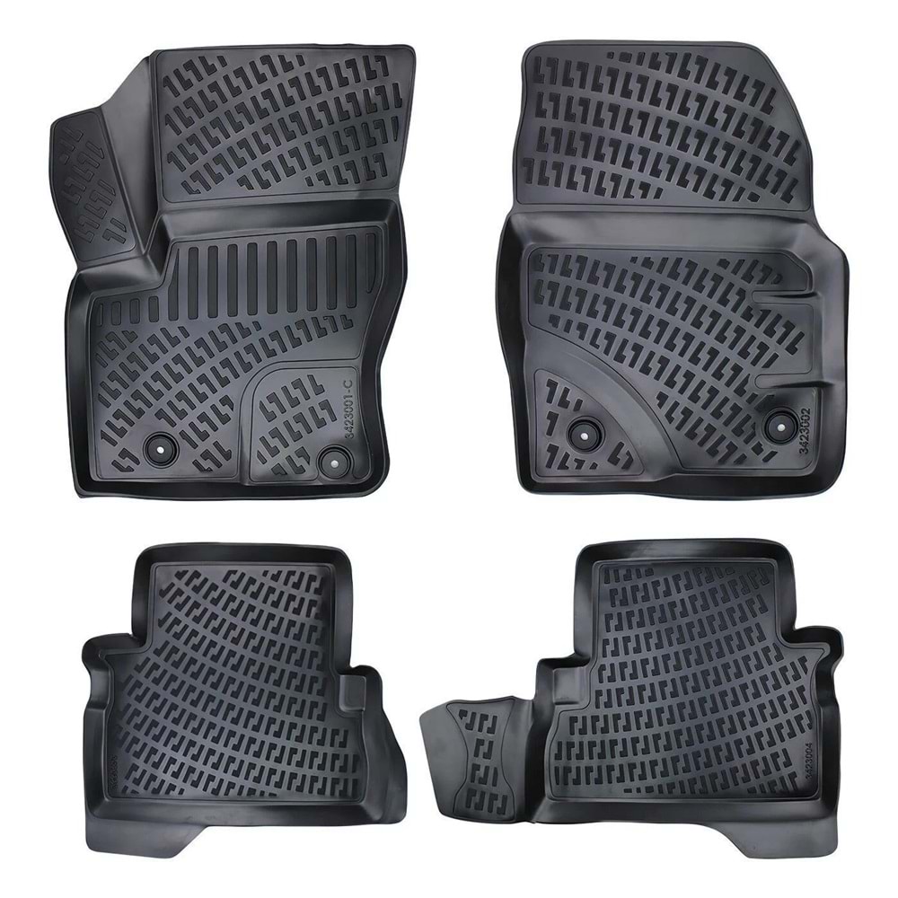 FORD C-MAX 2002-2010 3D PASPAS SİYAH