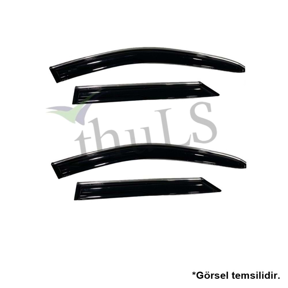 FORD FOCUS 3-4 SEDAN 2012-2018 KROMLU CAM RÜZGARLIĞI