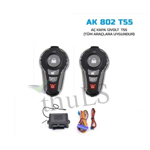 AÇMA KAPAMA KUMANDA 12V T55