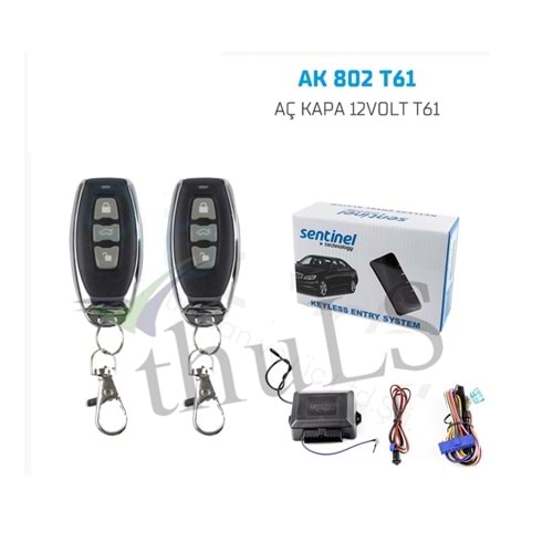 AÇMA KAPAMA KUMANDA 12V T61