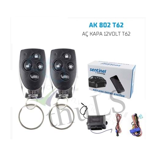 AÇMA KAPAMA KUMANDA 12V T62