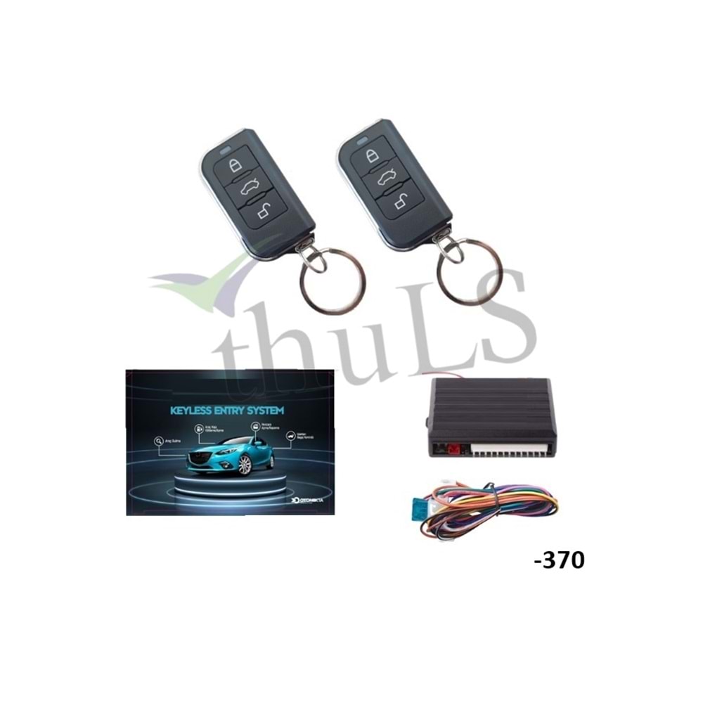 AÇMA KAPAMA KUMANDA -370 3 DÜĞMELİ