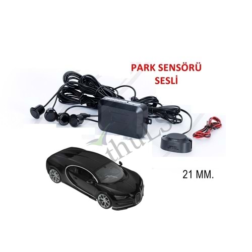 PARK SENSÖRÜ -60 21 MM. SESLİ SİYAH