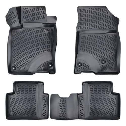 HONDA CIVIC RS HB 2017- 3D PASPAS SİYAH