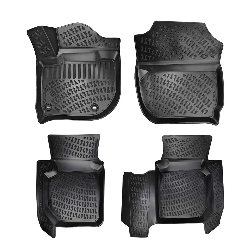 HONDA HR-V 2013-2021 3D PASPAS SİYAH