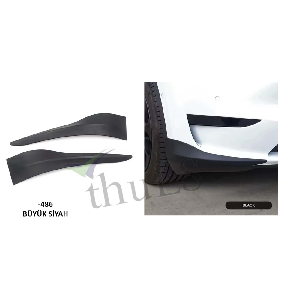 ÖN TAMPON KÖŞE KORUYUCU -486 BÜYÜK SİYAH